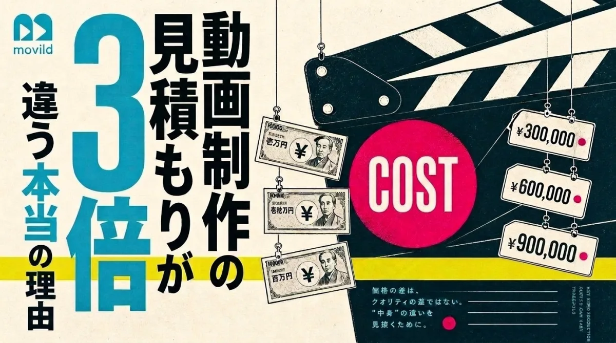 動画制作の見積もりが3倍違う本当の理由